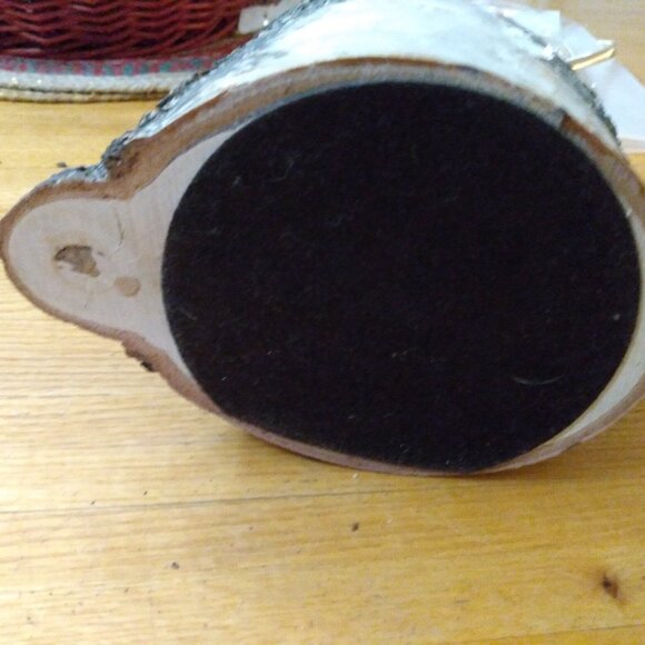 Hand Turned Birch Wood Candle Holder ...No Hurricane /Chimney - Picture 8 of 10